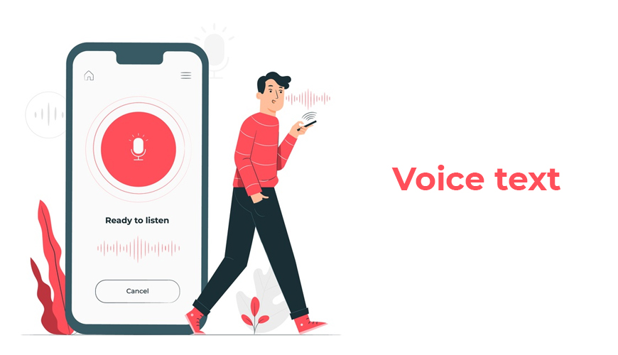 Voice text B2B Mobile Apps